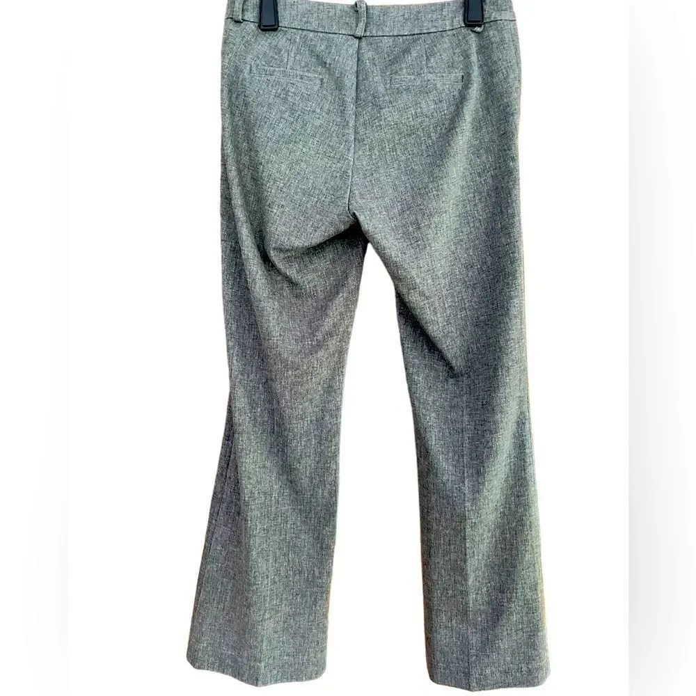 KUT gray tweed Gray Rose Bootcut Trouser Pants Style # SB10302 size 4P - Picture 5 of 8